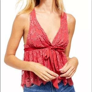 Lace Free People shirt